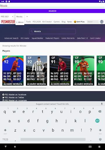Pes Master Explorer screenshot 12
