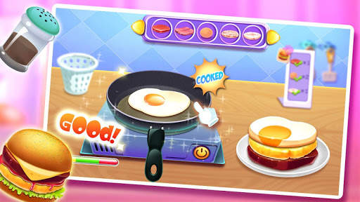 Yummy  Hamburger Cooking Game screenshot 2