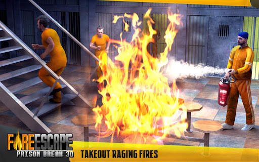 Fire Escape Prison Break 3D screenshot 1