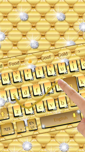 Luxury Gold Keyboard Theme screenshot 4