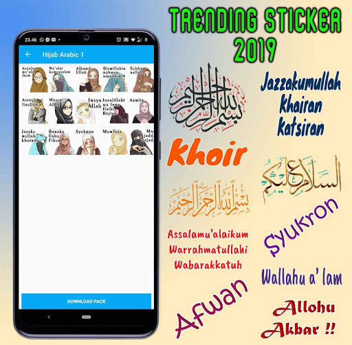 New Islamic Sticker 2020 WAStickerApp for WhatsApp screenshot 3