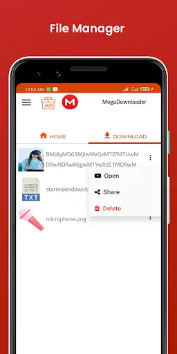 MegaDownloader - Download for MEGA screenshot 4