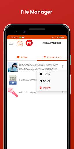 MegaDownloader - Download for MEGA screenshot 4