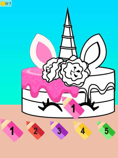 unicorn cake cooking game screenshot 3