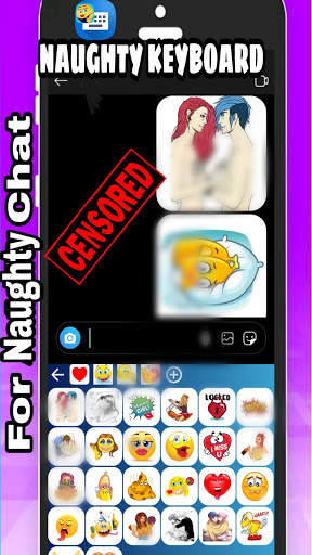Naughty Emoji KeyBoard Adult Sticker for WhatsApp screenshot 2