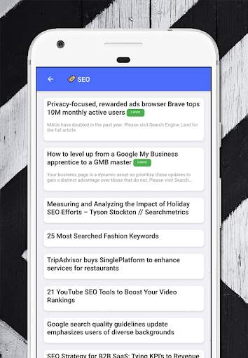 Free Marketing News and Trends App MarketingWood screenshot 3
