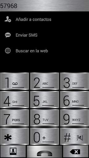 THEME BLACK SILVER FR EXDIALER screenshot 2