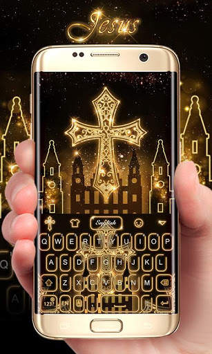 Jesus Go Keyboard Theme screenshot 1