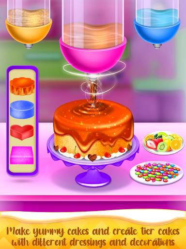 Cake Maker Cooking Cake Games screenshot 2