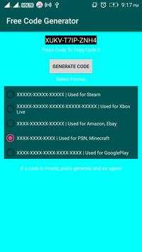 Gift Code Generator screenshot 4