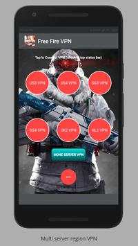 Free Fire VPN - Anti Lag Gaming screenshot 3