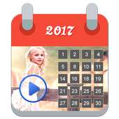 Calender Video Maker 2017 logo