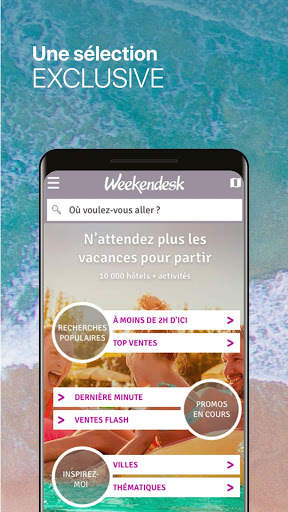 Weekendesk | Hôtel + Activités screenshot 1