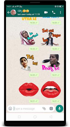 Double Meaning WAStickerApps for Whatsapp screenshot 7