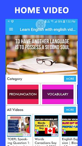 Learn English with English Video Subtitle screenshot 1