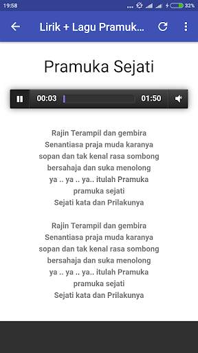 Lagu Pramuka Lengkap Offline screenshot 2