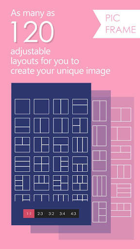 Pic Frame - Photo Collage Grid screenshot 1