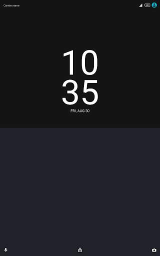Nature Black Theme Xperia 1 (live wallpaper) screenshot 9