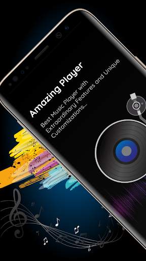 Music Player - Stylish Equalizer Fast Music Player screenshot 1
