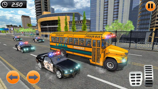 Stickman City Driving Prisoner Bus Transport game screenshot 3