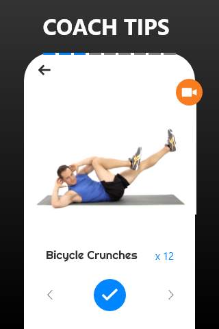 Six pack abs workout in 30 days: Home workout screenshot 2