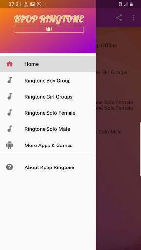 Ringtone Kpop Offline screenshot 1