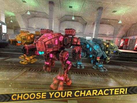Subway Robots - Steel Racing screenshot 6