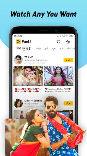 FunU - Funny Short tiktok Video Entertainment App screenshot 4