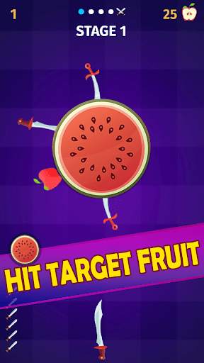 Hit Foods - Knife Bounty Game screenshot 3