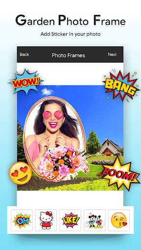 Garden Photo Frame скриншот 4