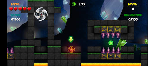 Red Roller Bounce Ball 2 screenshot 8