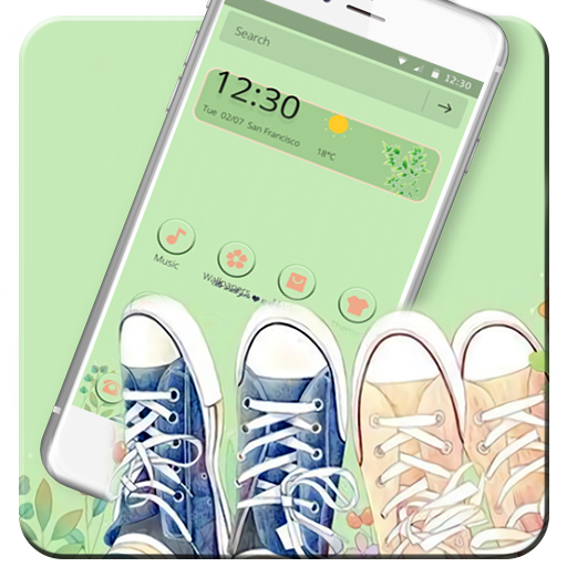 Green Fresh Couple Love Theme👫 icon