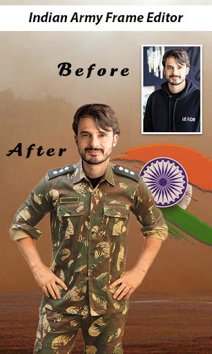 Indian Army Photo Editor screenshot 1