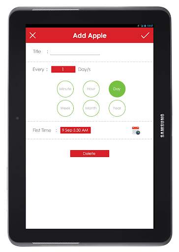 Apple A Day Productivity App screenshot 4