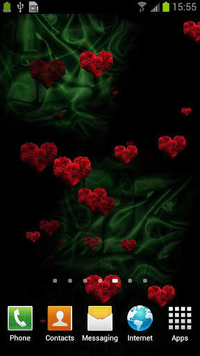 Hearts Live Wallpaper FREE screenshot 1