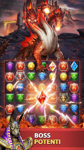 MythWars & Puzzles: RPG Match3 screenshot 2