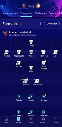 Champions League Ufficiale screenshot 5