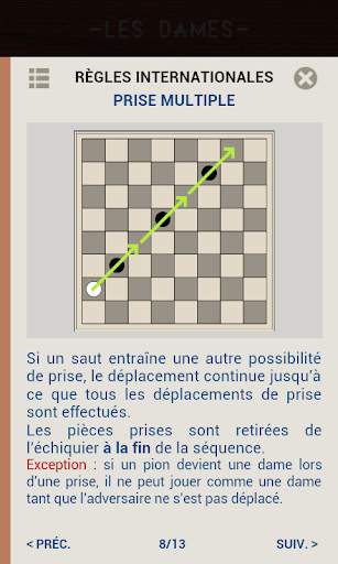 Les Dames, Les Jeux Classiques screenshot 4