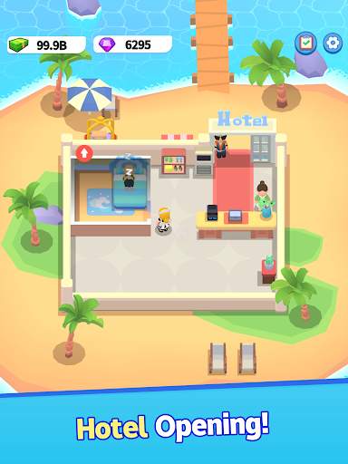 My Mini Hotel: Idle Game स्क्रीनशॉट 11