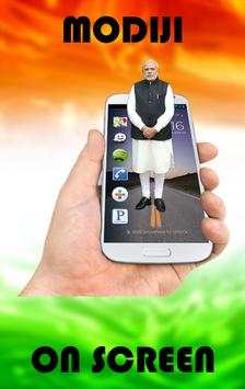 मोदी Modi On Screen Prank screenshot 1