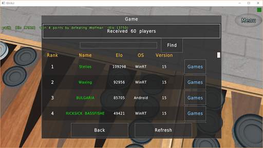 Backgammon Reloaded 3D screenshot 4