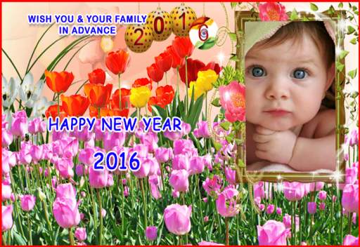 New Year Photo Frame 2018 screenshot 2
