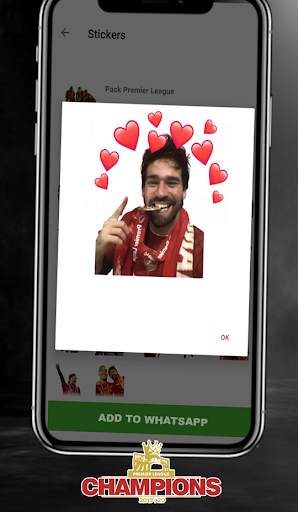 ⚽Liverpool Stickers for WhatsApp (WAStickerApps) ⚽ screenshot 7