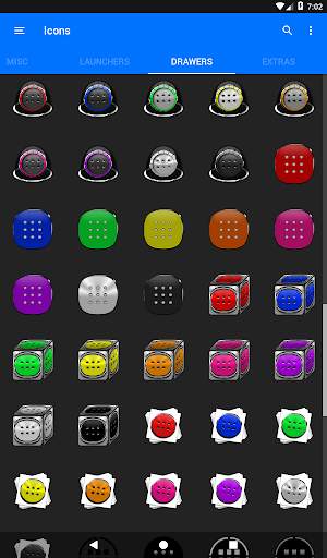 Light Blue Icon Pack скриншот 15