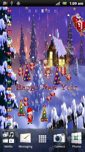 Merry Christmas Live Wallpaper screenshot 7