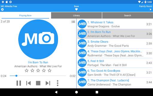 MO 4Media - remote control and player स्क्रीनशॉट 2