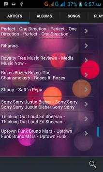 Music Player Audio Player screenshot 1