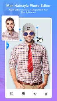 HairArt Beard Style Man Mustache Photo Editor 2 تصوير الشاشة