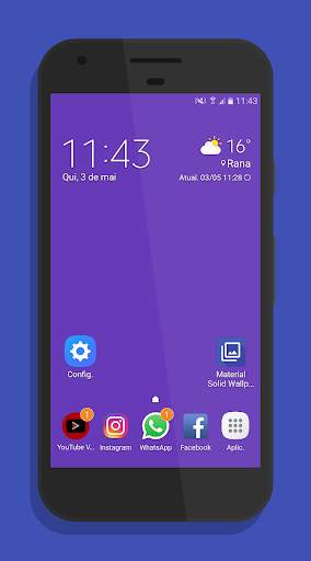 Material Solid Color Wallpaper screenshot 2