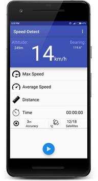 Speed-Detect Speedometer screenshot 1
